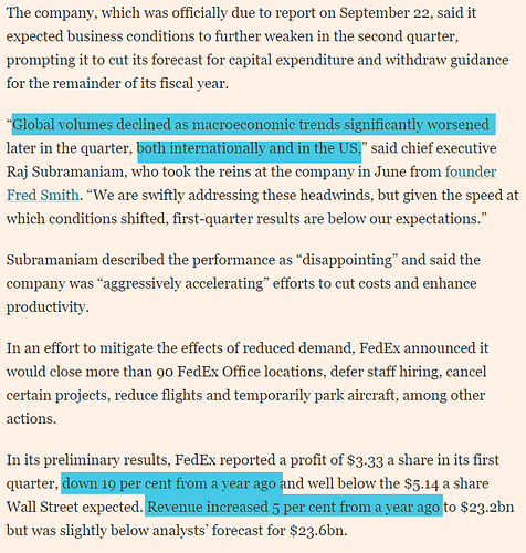 The company, which was officially due to report on September 22, said it